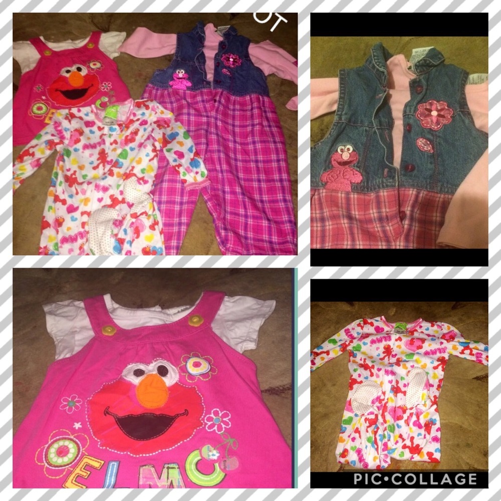 12Mo ELMO BUNDLE 3 piece